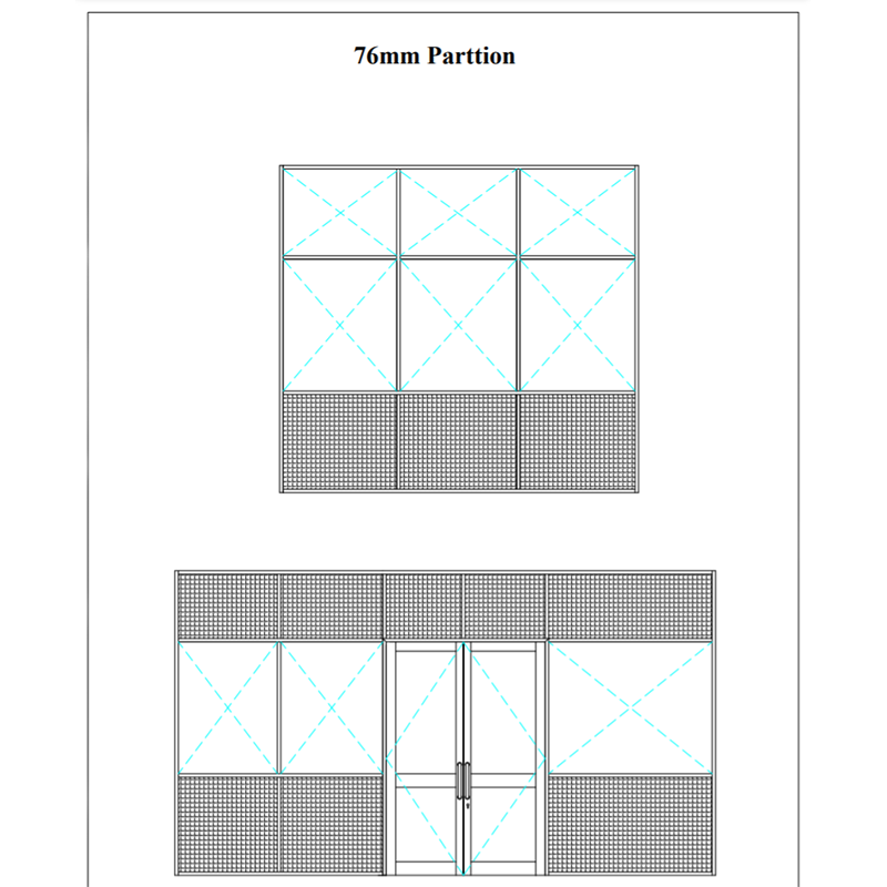 76mm Partition